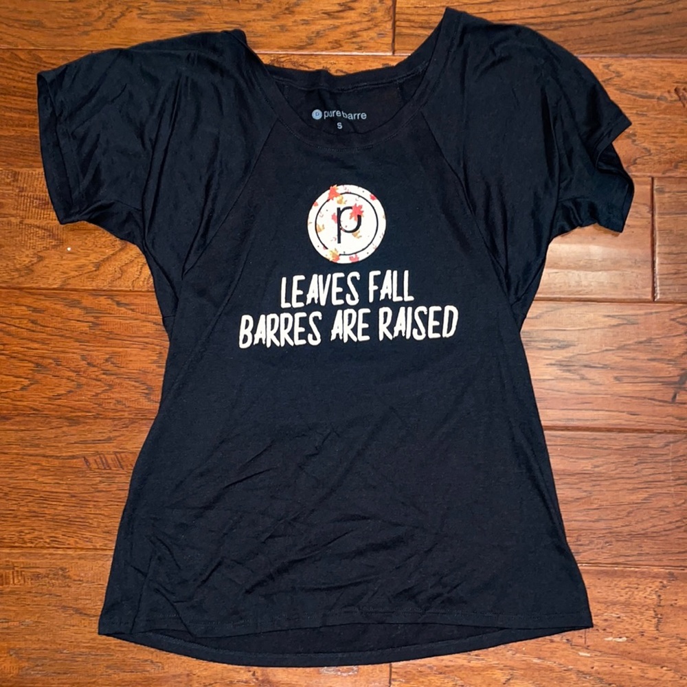 Pure barre Fall shirt